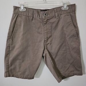 RVCA khaki chino shorts mens size 30